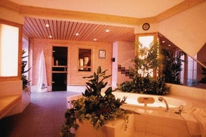 hauseigener Saunabereich von B+S FINNLAND SAUNA